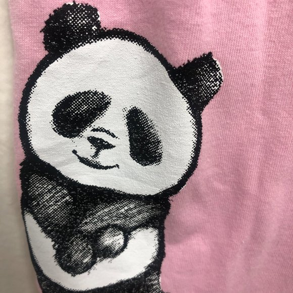 Paleo Wonders Pink Panda T-Shirt Size S - Picture 6 of 8
